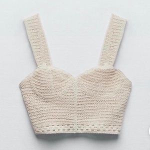 Zara Crochet Tank Top
